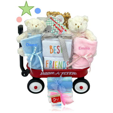 Sweet Beginnings Personalized Baby Girl Gift Box - SKU:  LBG1018
