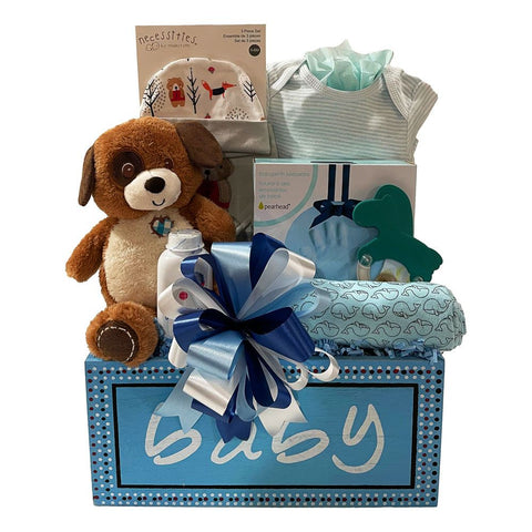 Little Peanut Baby Boy Gift Basket - SKU: CBC0021