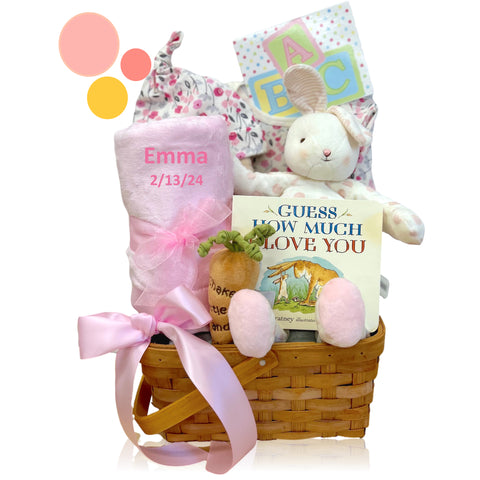 Beary Cute Baby Girl Gift Set - SKU: BBC301