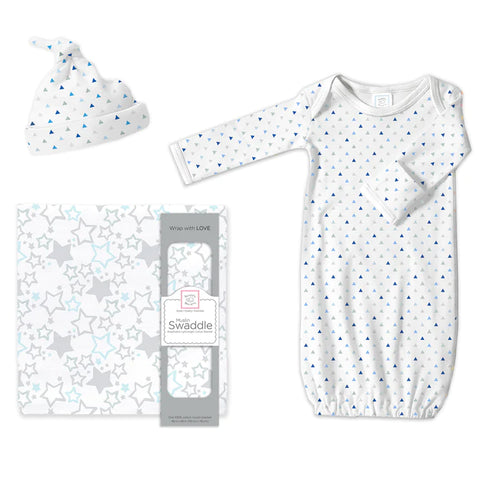 Pajama Gown Newborn Set (Sunny Days) SKU: BGB-0066)