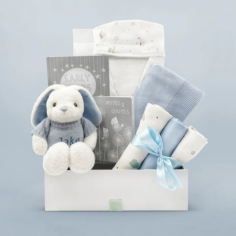 Bedtime Bear Baby Boy Gift Set - SKU:  LBG1033