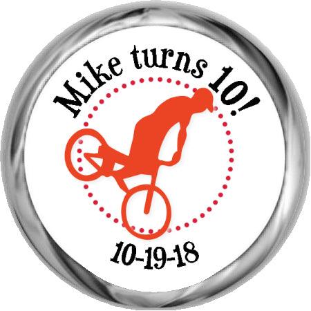Mike - Birthday Hershey Kisses Sticker