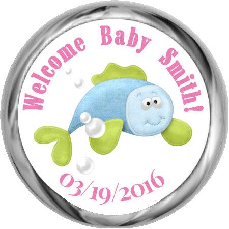 Tutu Cute Personalized Baby Shower Sticker