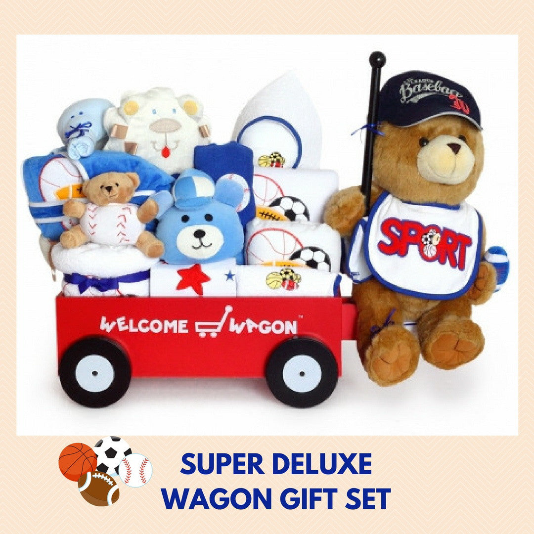 Sure to be a "Hit" All Star Sports Baby Gift - StorkBabyGiftBaskets.com