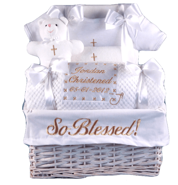 Baptismal & Christening Gifts - StorkBabyGiftBaskets.com