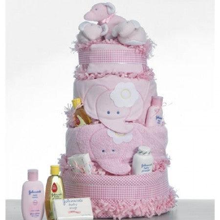 Baby Shower Diaper Cakes - StorkBabyGiftBaskets.com