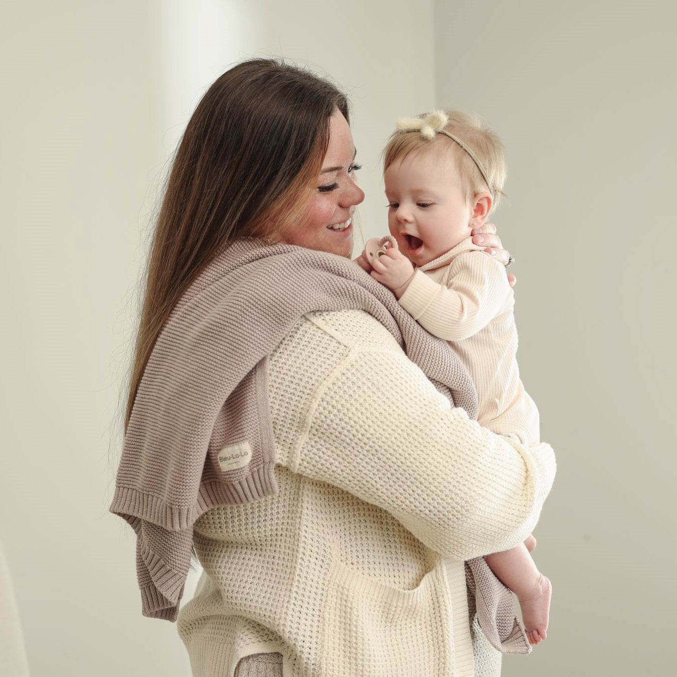 Heritage Knit - 100% Organic Cotton Luxury Knit Baby Swaddle Blanket