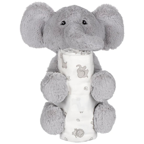 Elephant Wagon Gift Set For Baby - SKU:  BBC-EEB