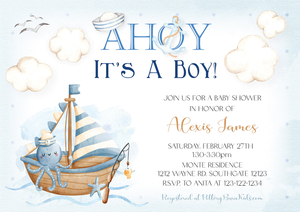 Ahoy It's A Boy