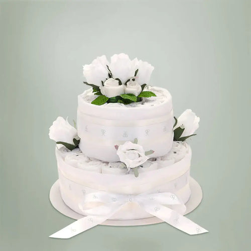 Angels Embrace Diaper Cake