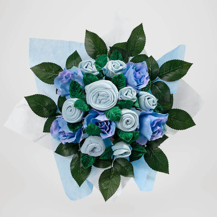 Baby Boy Clothes Bouquet