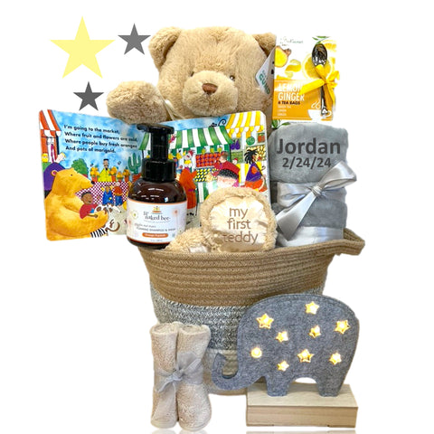 ABC Baby Basket Gift Box Boy - SKU: CBB171