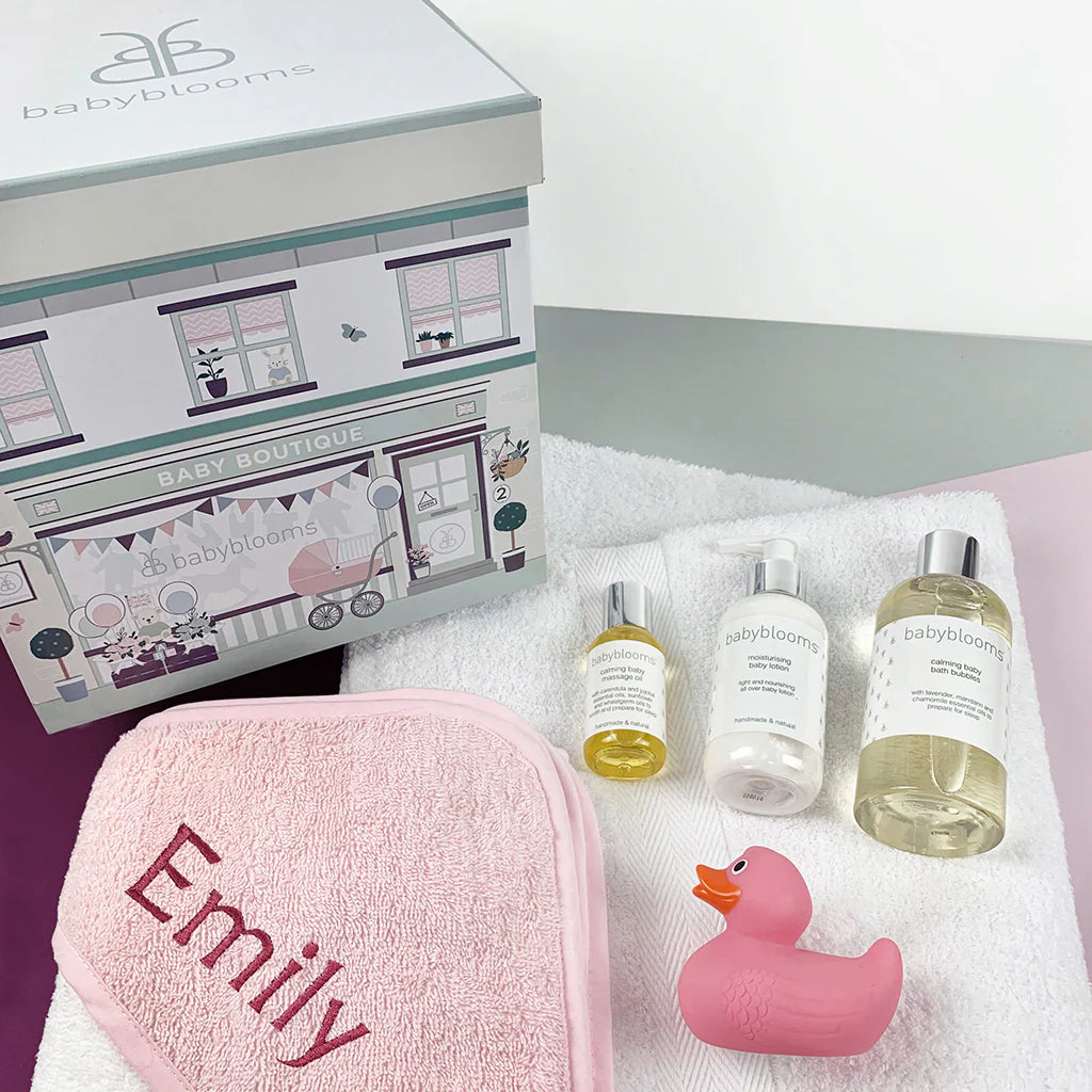Personalized Bath Time Gift Set - Girl  SKU:  LBG1069