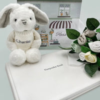 Personalized Bunny & Baby Blessings Keepsake Set