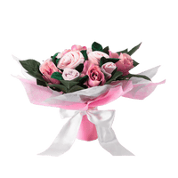 Bear & Bouquet Welcome Baby Girl Boxed Set