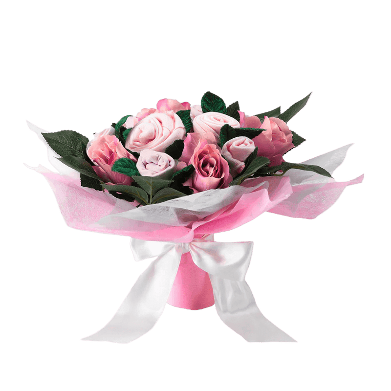 Bear & Bouquet Welcome Baby Girl Boxed Set