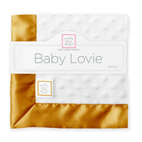 Baby Lovie | Personalized Lovey Blanket - Gold