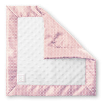 Baby Girl Lovie Blanket - Pastel Pink