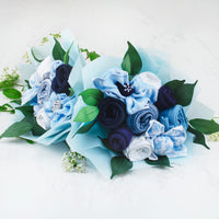 Baby Clothing Bouquets For Twin Boys | Gift Boxed