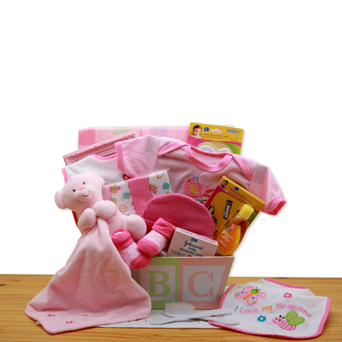 Cuddles & Cookies Baby Gift Basket - SKU:  BBC322