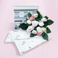 Baby Girl Blanket & Bouquet Set