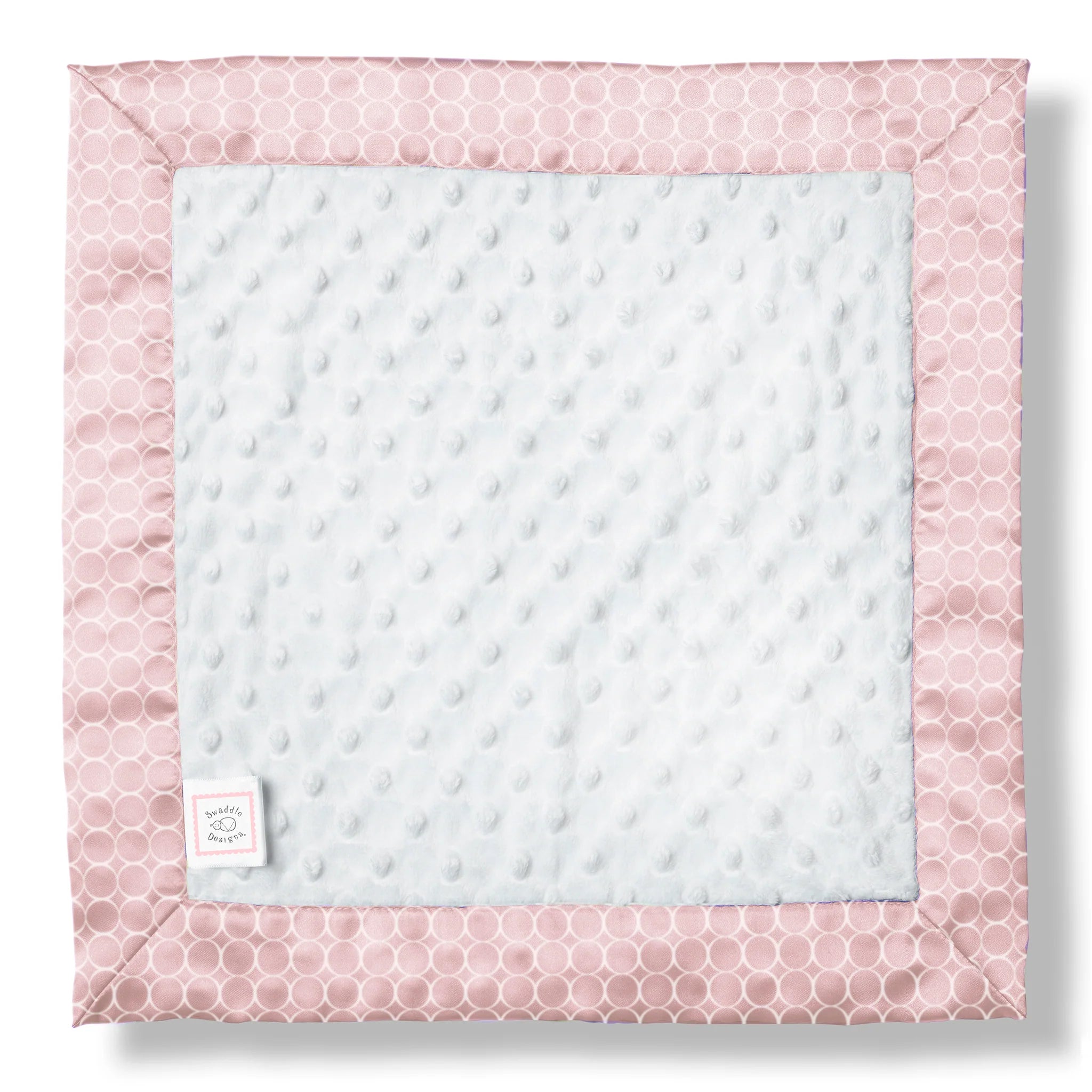 Baby Girl Lovie Blanket - Pastel Pink