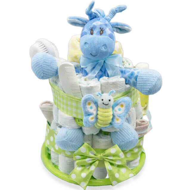 Baby's First Bath Diaper Cake