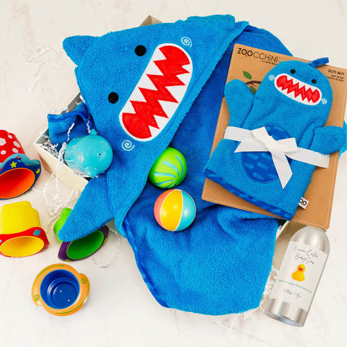 Bath Time Bliss Bundle: Baby Boy Gift Boxed Set