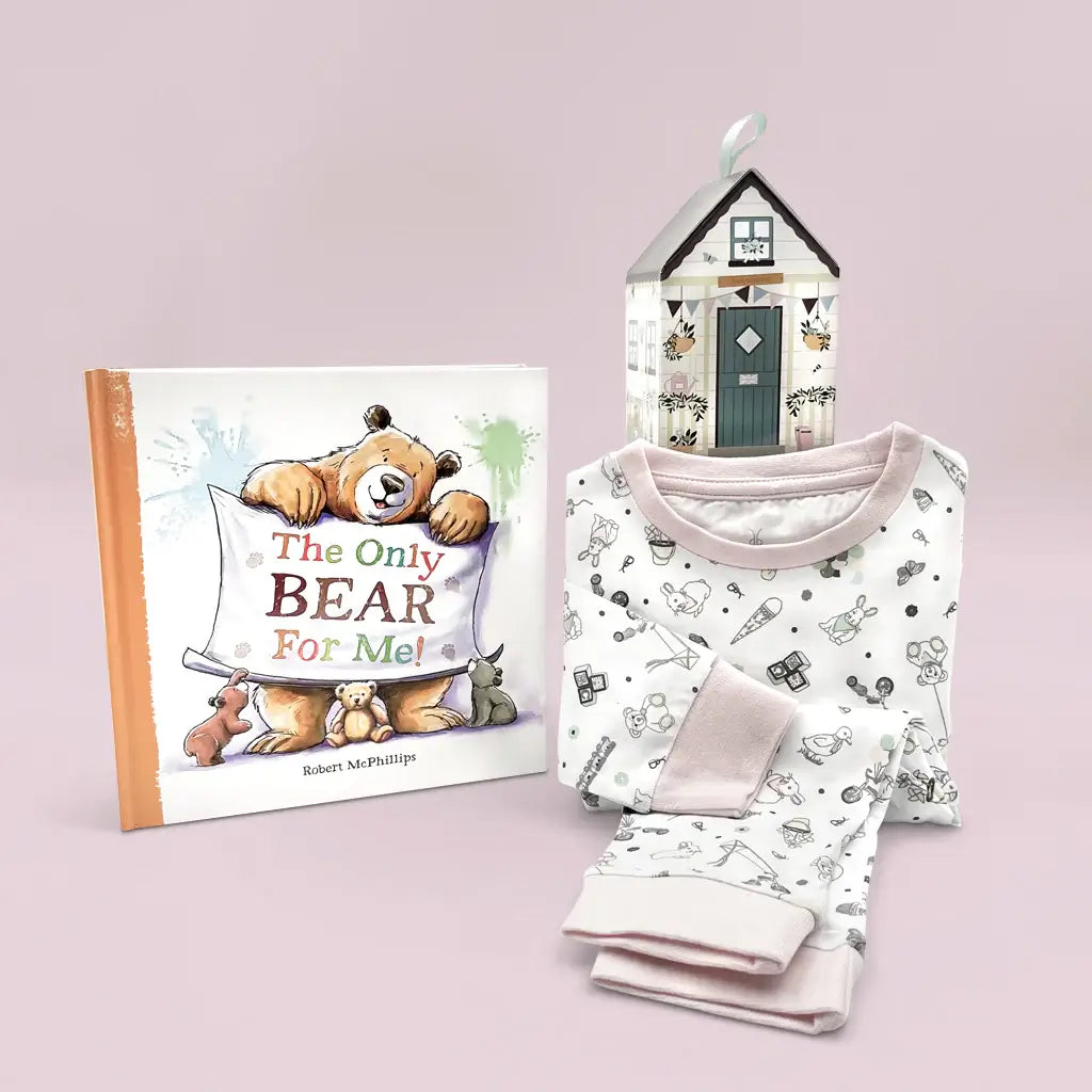 Pajamas & Bear Book Boxed Gift Set