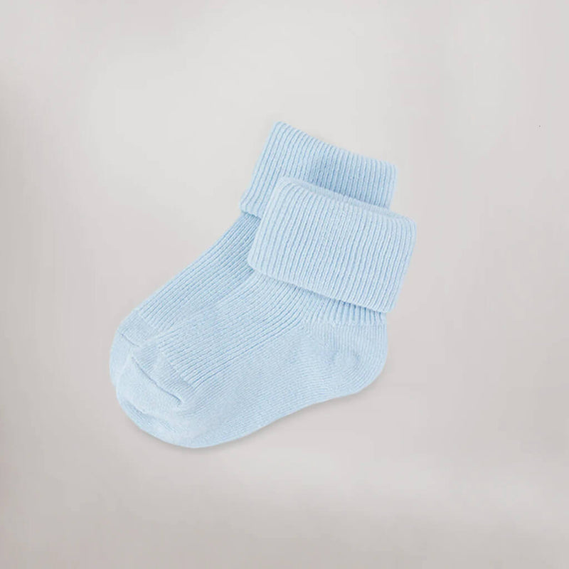 Bear & Bouquet Baby Boy Basket