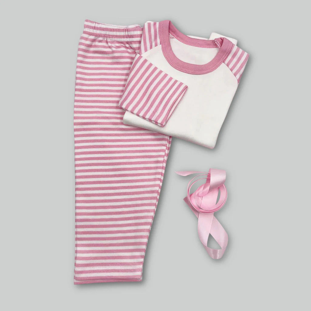Bear & Bouquet Baby Girl Basket - SKU:  LBG1010