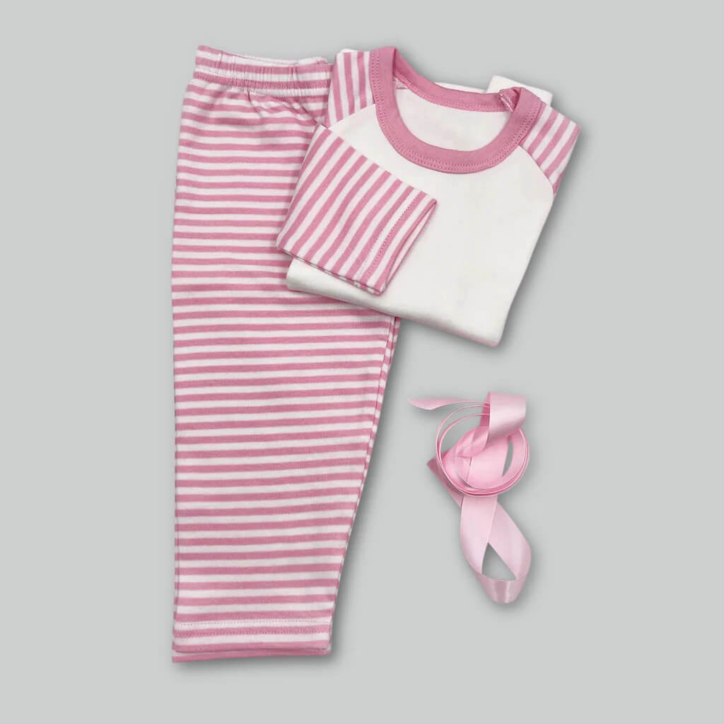 Bear & Bouquet Baby Girl Basket