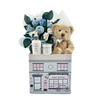 Bear & Bouquet Welcome Baby Boy Boxed Set