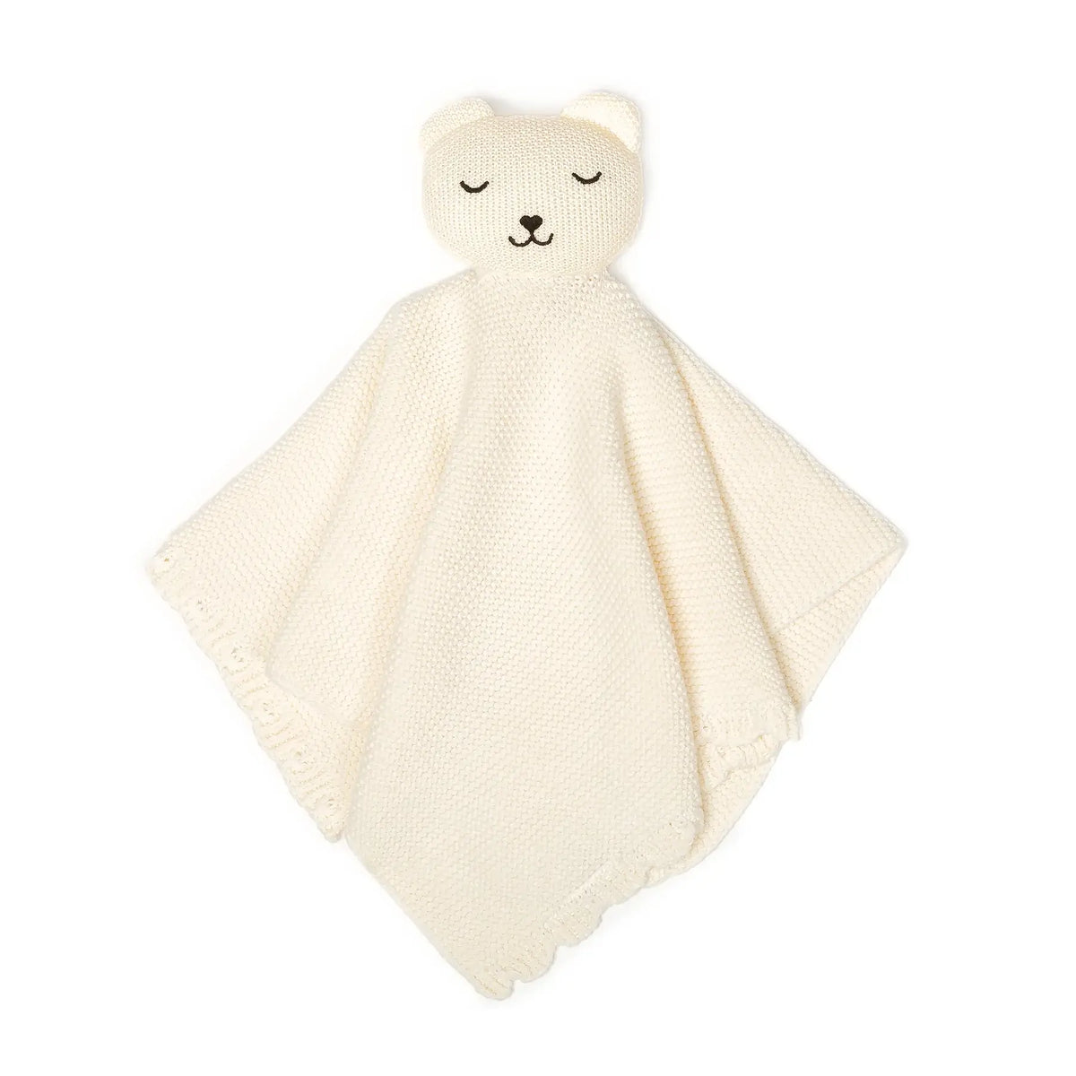 Add Bear-Natural Lovey Blanket