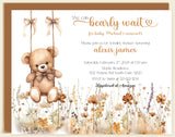 Bearly Wait Baby Shower Invitation