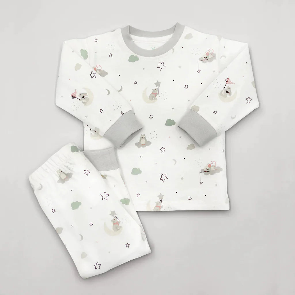 Bedtime Bear & Bouquet Baby Girl Sleep Set - SKU: LBG1034