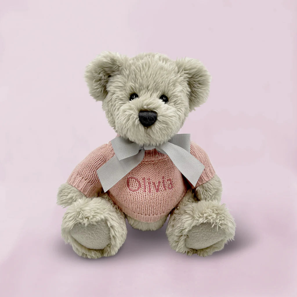 Bedtime Bear & Bouquet Baby Girl Sleep Set - SKU: LBG1034