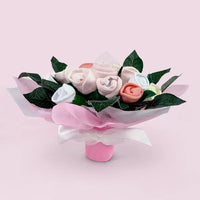 Bedtime Bear & Bouquet Baby Girl Sleep Set