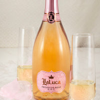 Rosé & Petals: Baby Girl Flower Bouquet Gift Set
