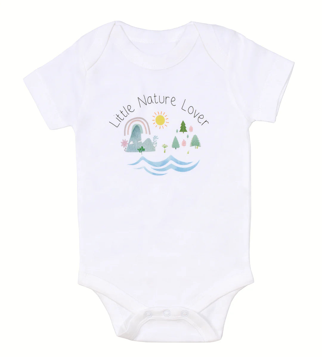 Garden Flutter - Organic Baby Girl Basket