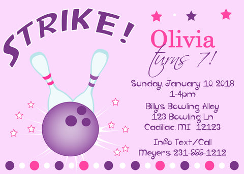 Teenage Tennis Shoe Birthday Invite