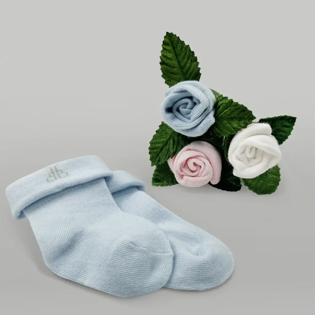Bunny & Blooms Luxury Newborn Gift Box — Boy