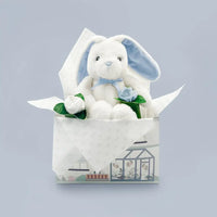 Bunny & Blooms Luxury Newborn Gift Box — Boy