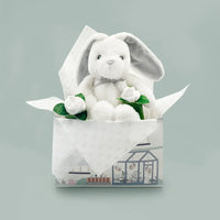 Bunny & Blooms Luxury Newborn Gift Box — Gender Neutral