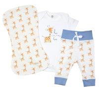 Clancy The Giraffe - Organic Baby Gift Basket