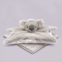 Comforter & Baby Swaddle Blanket Koala Bear Gift Set