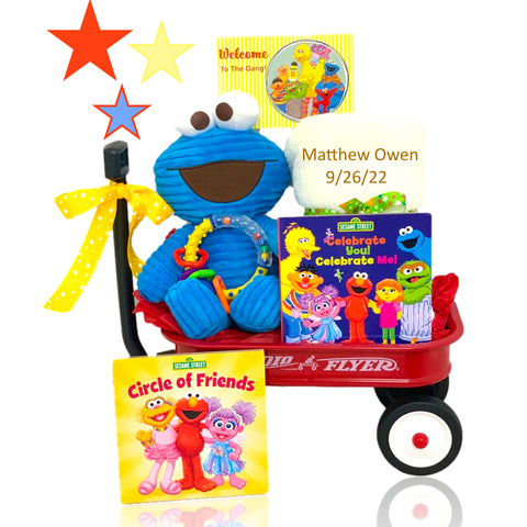 Cuddles & Cookies Baby Gift Basket - SKU:  BBC322