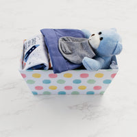 Cosmic Cuddles Baby Boy Basket