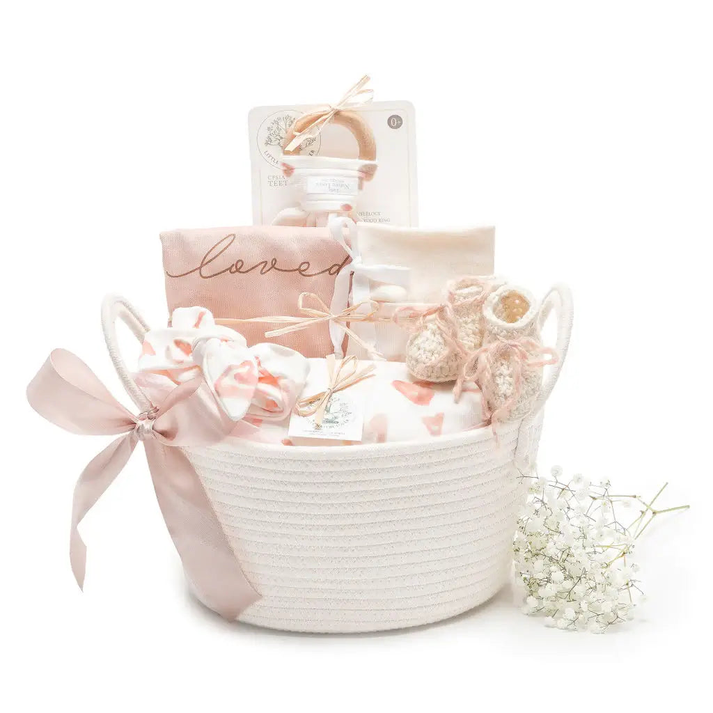 Cupids Little One - Organic Baby Gift Basket
