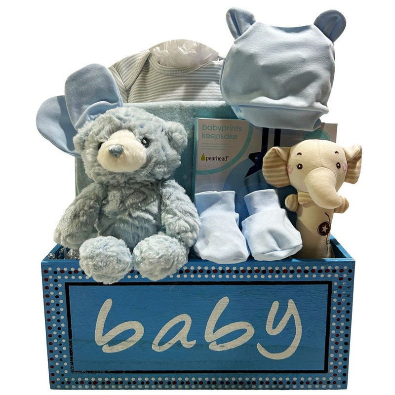 Dearest Baby Boy Keepsake Gift Box